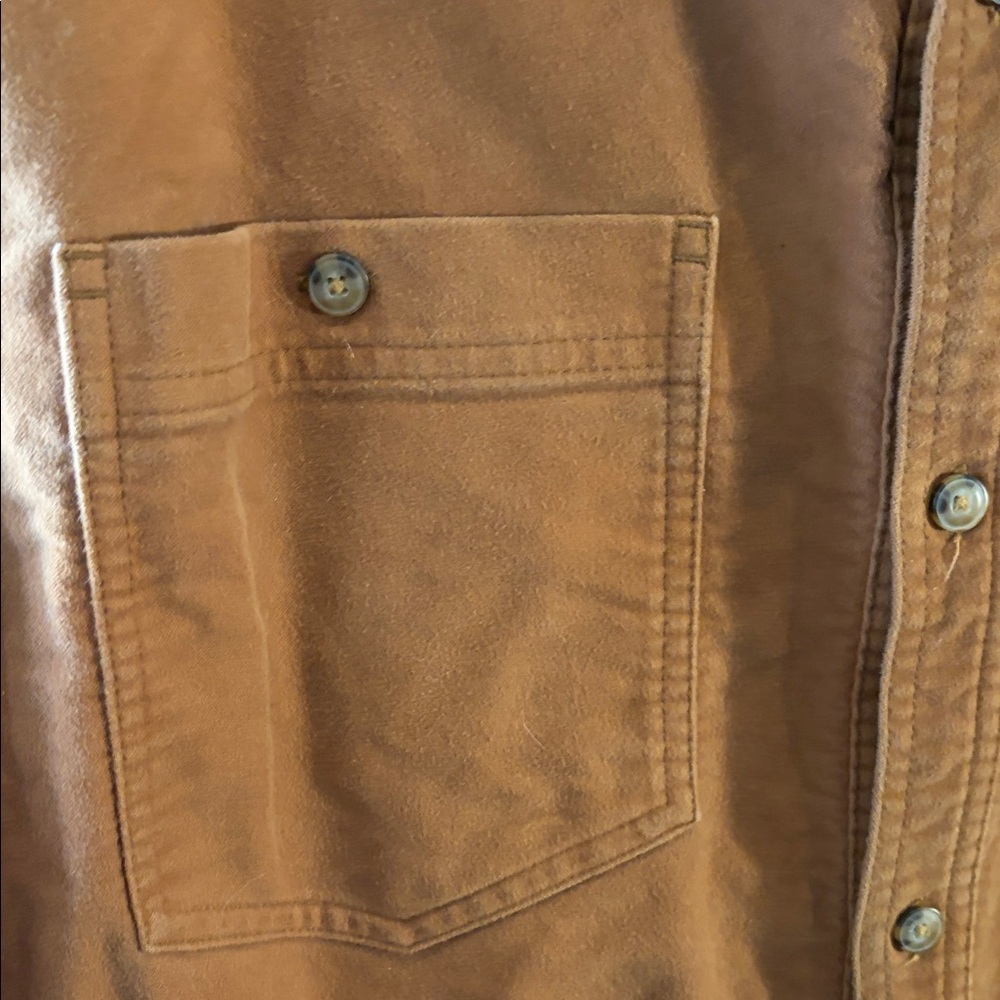Toad&Co Warm Brown Long-Sleeve Shirt - Picture 4 of 9
